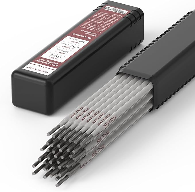 YESWELDER E7018 3/32'' 2LB Welding Rod Low Hydrogen Carbon Steel Stick Electrodes