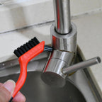 3pcs Nylon Brushes for Cleaning, Small Cleaning Brushes for Tight Spaces, Car Detailing Brush Set for Cleaning Dust in Holes