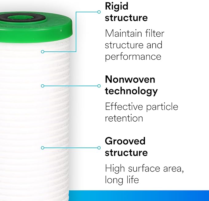 3M Aqua-Pure AP811 Whole House Replacement Water Filter Drop-in Cartridge for AP800 Series, Large Capacity, For use with AP801 Systems