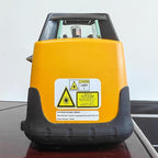 Automatic Self Leveling Rotary Laser, 1650ft Green Beam Laser Level with Receiver Remote Control, 360 Rotating Horizontal Vertical Transit Level (Rotary Laser Level Kit with Tripod and Rod)