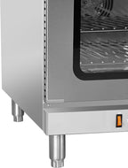 KoolMore 32 in. Commercial Countertop Convection Oven, Holds Full Size Pans, 4 Racks and 3500W of Power, 240V in Stainless-Steel, ETL Listed for Safety and Sanitation (KM-CTCO-44)
