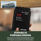 Mini-Ligno DX/C Moisture Meter – Wood Moisture Meter for Wood, Concrete, Subfloors, OSB & Drywall, 46 Settings for Testing, Portable Easy to Use