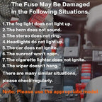 Automatic Reset ATM Mini Circuit Breaker Car Protector Blade Fuses Assortment Kit 10pcs DC14V E71 T1 20 Amp