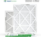 16x20x1 Air Filter 4 Pack, MERV 8 Pleated Dust Defense Air Filters Replacement Air Conditioner HVAC AC Furnace Filter, Durable and Lightweight