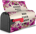 Custom Personalized Mailbox Covers Add Photo Picture Family Name House Address Text Magnetic Mail Cover for Home Garden Yard-6