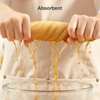 JOYMOOP Cleaning Cloths, Reusable Multi-Purpose Cleaning Rags, Highly Absorbent Kitchen Dish Towels, Quick Drying, Counters & Washing Dishes,11" x11" - 2pcs