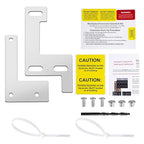 Generator Interlock Kit for ITE, Siemens, Gould, and Murray 150-200 Amp Panels,1 1/4 Inch Breaker Spacing, Safe & Easy Home Generator Connection(ITE-200A)