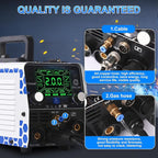 Reboot RBM2000 5-in-1 Welder 120V/240V with Spool Gun - 2025 Upgrade Complete Kit for Aluminum Welding, Steel, Metal Finishing, MIG, Flux Core, Lift TIG, Stick Welding Machine