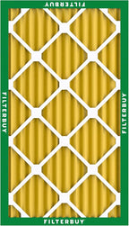 Filterbuy 12x24x2 Air Filter MERV 11 (MPR 1200) Allergen Defense Replacement (4-Pack), Electrostatic Pleated HVAC AC Furnace Filters, Made in USA (Actual Size: 11.38 x 23.38 x 1.75)