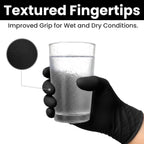 SAFEWAY USA Vinyl Disposable Gloves — Non-Latex and Powder Free, Heavy-Duty Protective and Multi-Purpose Gloves for Cleaning, Food Prep, Tattooing, Lab Works, Mechanics and More — (1000 pcs, Small)