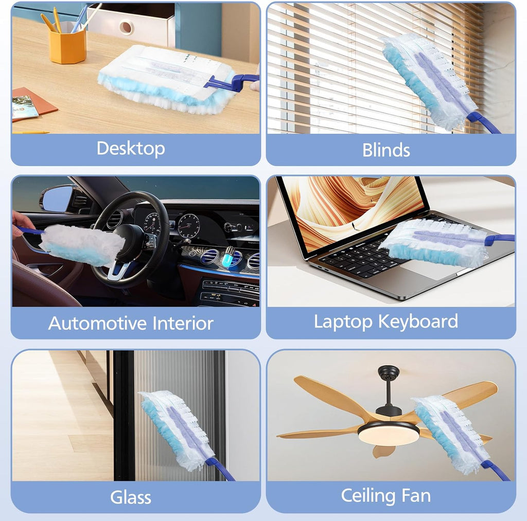 Duster Refills for Swiffer Dusters, 35 Count Disposable Duster Refill Heavy Duty Dusters Refills Replacement Head