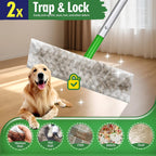 Heavy Duty Dry Sweeping Cloths Compatible with Swiffer Sweeper XL Mop, Sweeper X-Large Dry Cloth Refills for Floor Mopping and Cleaning, Disposable Pet Dry Pads Refills, 80 Count