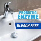 SANI 360° Drain Power Cleaner, Probiotic Enzyme Gel Formula, Odor eliminator, prevents clogs, Grease, Soap Scum, Save Money on Plumbing, Pipes and Septic safe, Made in the USA, 16 Uses, Lemon Scent