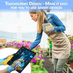 Leather-Gardening-Gloves for Women,Thorn-Proof Work-Gloves for Weeding,Digging,Planting,Pruning Yard garden Gloves