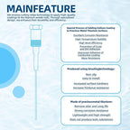 Powered Anode Rod for Hot Water Heater, Hex-Head Style Electrical Anode Rod for 40-120 Gallon Tank, Eliminates Rotten Egg Smell,Anti-Rust and Corrosion