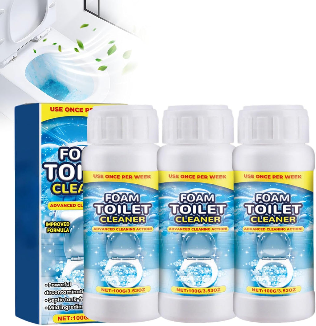 Foam Toilet Cleaner, 2026 Upgeade Powerful Toilet Bowl Cleaner, Advanced Bathroom Cleaner for Home, Powerful Instant Bowl Cleaners for Toilets Squatting Pans (3)