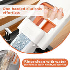 Mini Sponge Mop Portable Self Squeeze Small Mop is Perfect for Any Small Space Corners Tabletops Glass Surfaces and Bathrooms (Sponge*10)