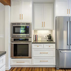 10 Pack 6 Inch Length|5 Inch(128mm) Hole Center Champagne Bronze Kitchen Cabinet Handles, Cabinet Pulls Kitchen Cabinet Hardware, Cupboard Pulls, Drawer Handles