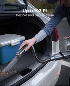 Cordless Vacuum Cleaner 600W/50Kpa, Stick Vacuum Cleaners 65 Mins Max Runtime with Charging Dock, Self-Standing Handheld Vacuum with Touch Display, 6-in-1 Vacuum Cleaner for Carpet/Hard Floor/Pet Hair