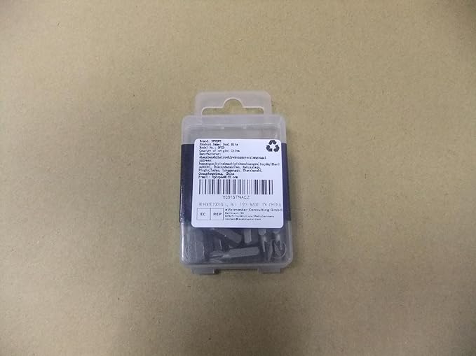 HPHOPE PZ3 Screwdriver Bit Set, Pozi Bits PZ3 1/4" Hexagon Bit (Length: 1", 25 Pack)