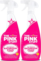 Stardrops - The Pink Stuff - The Miracle Bathroom Foam Cleaner 750ml 2-Pack Bundle