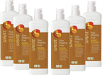 Sonett Organic Floor Cleaner -Protects waxed, oiled and varnished floors with a natural wax film without build-up 17 fl. oz (Pack of 6)