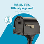 Architectural Mailboxes 7980RZ Roxbury Kit Mailbox, Rubbed Bronze