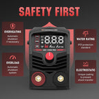 YESWELDER 125Amp Mini Stick Welder Large LED Display with Lift TIG Torch, IGBT ARC Welding Machine, 110V Hot Start Portable MMA Welder Machine, Arc force