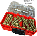 Craftsman Nano Small Versastack Compatible Stackable Plastic Storage Cases 4 Pack