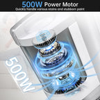 Carpet Cleaner Machine,Portable Spot Cleaner Machine for Carpet and Upholstery, 18Kpa 500W Powerful Suction for Pet Stain, Couch & Car, Deep Spot Cleaner for Area Rug, Stair and Furniture