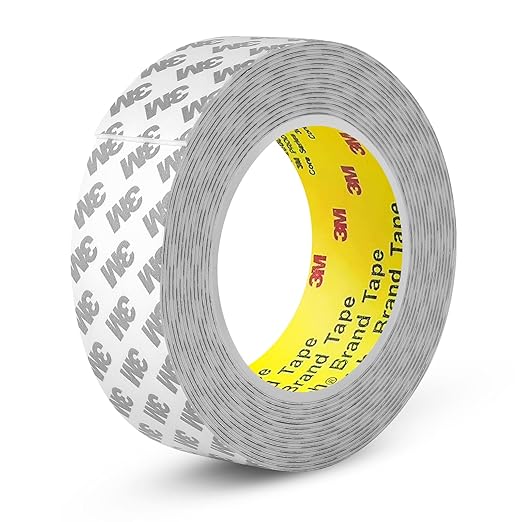 Double Sided Tape - Double Sided Foam Tape Heavy Duty - Foam Double Sided Tape for Securing Alarm Sensors, Outlets, and Other Home/Office Decorations (1-1/2 in x 16.5 ft)