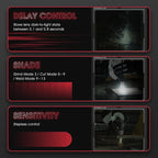 YESWELDER Auto Darkening Welding Helmet with SIDE VIEW, 180° Panoramic View, 1/1/1/1 True Color Solar Powered Welder Hood, Wide Shade 3/5-9/9-13 Welder Mask for TIG MIG ARC CUT and GRIND, LYG-Q800D