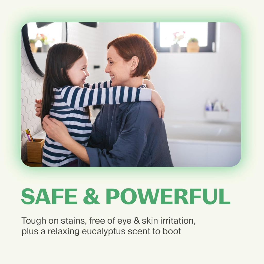 Fuwa3e Pineapple Enzyme Natural Toilet Bowl Cleaner Halcyon Eucalyptus - 16.9oz 3 Pack - 99% Plant Based Non Bleach Bathroom Cleaner - Freshens and Deodorizes with Fermented Pineapple Peels