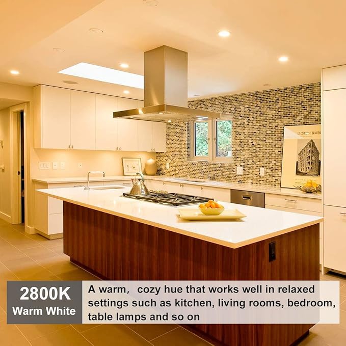 PAR20 Flood 39W 120V 480 Lumens- 2 Pack PAR20 Flood Light Bulbs 2800K Warm White, PAR 20 Dimmable with E26 Base, Long Lasting 39W PAR 20 Bulb for Recessed Lighting & Hood Range Light Bulbs