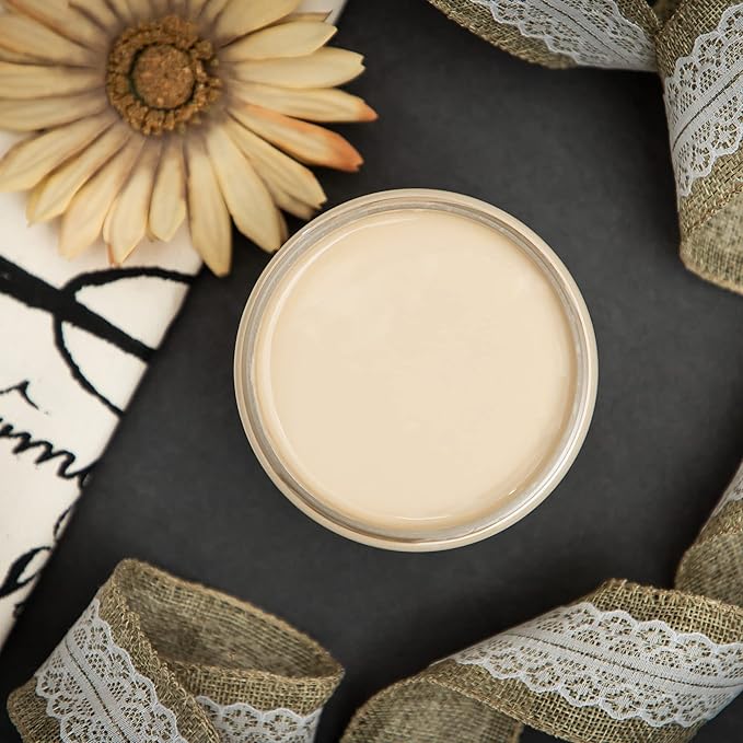 Dixie Belle Paint Company Chalk Finish Furniture Paint - Burlap (8oz) - Matte Cozy Tan Chic Chalk Mineral DIY Furniture Paint