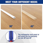 WORKPRO PEX Cutter, Hose Cutter with 1/8"-1-5/8" Cutting Capacity, specific angle(30°, 45°) for cutting rectangular cord cover, Tubing Cutter for PPR, PE, PP, Suitable for Home and Plumbing Repairs