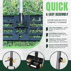 30" x 10" Stainless Steel Lawn Leveling Rake for Soil, Heavy Duty Lawn Leveler Tool for Yard with Adjustable Steel Handle up to 85", Yard Leveling Landscape Rake, Ground Leveler for Garden-Golf Course