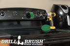 Drill Brush Kitchen Accessories - Kitchen Cleaning Extension Kit - Kitchen Sink Hard Water Remover - Kitchen Cleaning Supplies - Oven Scrubber Brush Set - Countertop Cleaning Brush - Household Brush