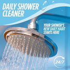 Oh Yuk Daily Shower Cleaner Combo – 24 oz Spray + 16 oz Concentrate Makes 10 Refills | Daily Use Cleaner Prevents Soap Scum on Tile, Glass, Acrylic & Fiberglass