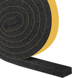 Open Cell Air Conditioning Window Seal, Door Weather Stripping with Adhesive, Single Sided Strong Adhesive Lightproof, Dustproof, Maximum Compression, Gap Blocker (1 in x 1/2 in x 13Ft)