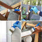 1.5 Inch Paint Brush Set, 40 Pack, 1-1/2 Inch (38mm) Flat Paint Brushes for Walls, Furniture, Crafts, Professional DIY Painting & Touch-Ups