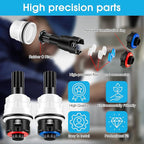 Dreyoo 2 Pack Hot Cold Faucet Cartridge Replacement Compatible with Pfister 9100310/Pfister 9100320, with Waterproof Silicone Grease, Hot Cold Water Handle Faucet Ceramic Cartridge Kit