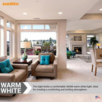 Sunlite PLT26/E/SP CFL Plug-in PLT 4-Pin Triple Tube, 26 Watts, 4-Pin GX24q3 Base, 1800 Lumens, 3000K Warm White, 10 Pack