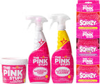 Stardrops – The Pink Stuff Ultimate Cleaning Pack – Miracle Cleaning Paste, Multi-Purpose Spray & Bathroom Foam – Cuts Grease, Removes Stains, Cleans Kitchens, Bathrooms, and More