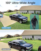 aosu Add-on Cam, 3K/5MP, Solar Powered, Up to 4PCS Security Cameras Can be Connected to 1 Homebase, Requires SolarCam/WirelessCam System's Homebase (Not Doorbell Homebase)