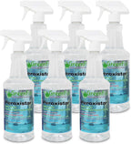 GreenFist Hydrogen Peroxide All Purpose (Glass, Carpet,Stain Remover) Cleaner (1 Quart, 32 oz - 6 PACK)