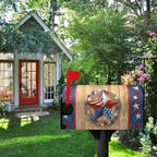 4th of July Patriotic Mailbox Covers Magnetic Large Size 25.5 x 21 Inch American Flag Independence Day Mailbox Wraps Postbox Covers Oversized Garden Yard Decorations for Outdoor