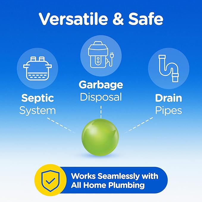 Compac Home Plink Garbage Disposal Cleaner and Deodorizer 60ct VALUE PACK - Assorted Scents