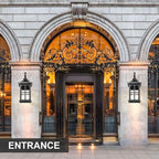 Darkaway Large Outdoor Light Fixtures Wall Mount, 21inch Outside Wall Lights Exterior Lighting Fixture with Seeded Glass Outdoor Wall Sconce for House Porch Hallway Garage, 2Pack