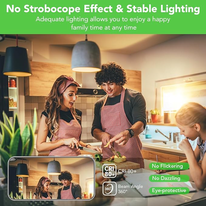 BUBO G9 LED Bulb 3000K Warm White 430 Lumens, 3W Equivalent 40W T4 G9 Halogen Replacement, 360°Beam Angle 120V Non-Dimmable No-Flicker G9 Light Bulbs for Crystal Chandelier Lighting, 10 Pack